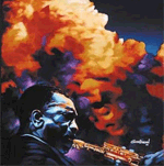 John Coltrane's &quot;After the Rain&quot; painted by Mark Goodman
